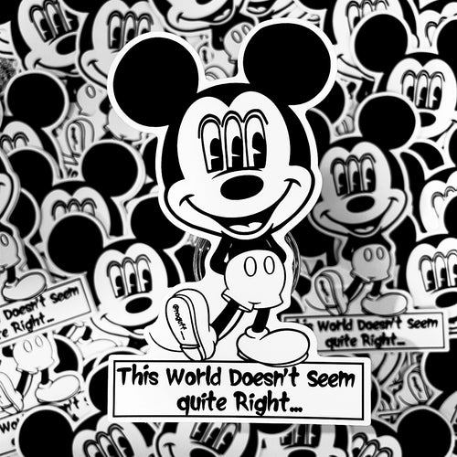 Haring Mickey Sticker