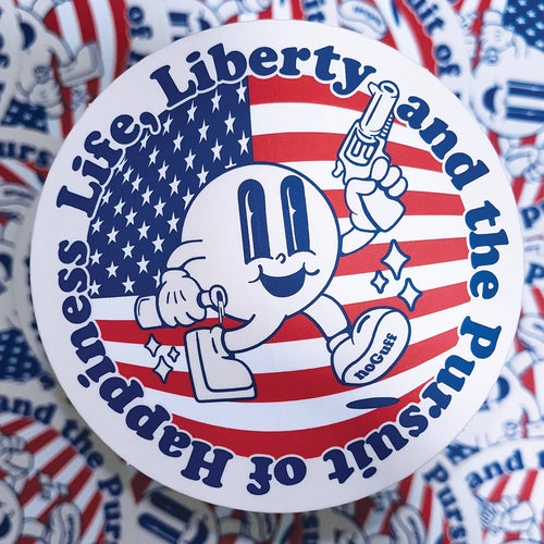 Life & Liberty Sticker